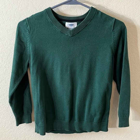 Old Navy V-Neck Sweater Collection Blue and Gray 3 Pack Boy - Picture 4 of 8